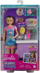 Mattel BARBIE PIERWSZA PRACA-BAR Z PRZEKĄSKAMI HKD79