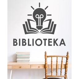 Naklejka ścienna: Biblioteka