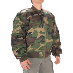 Mil-Tec US MA1 kurtka lotnicza woodland XL
