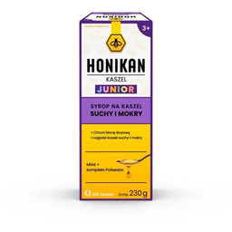 HONIKAN KASZEL JUNIOR Syrop na kaszel suchy