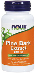 NOW Pine Bark Extract 240mg 90vegcaps