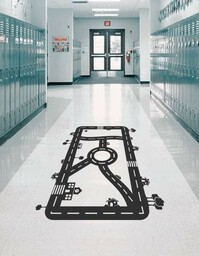 Podłogowy Tor Samochodowy