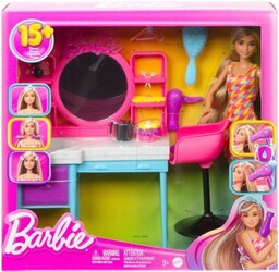 Mattel Barbie Salon fryzjerski Totally Hair Zestaw +