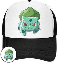 CZAPKA Z DASZKIEM POKEMON PIKACHU DLA DZIECI SIATKA