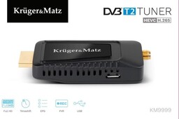 Kruger & Matz DEKODER DVB-T2H.265 HEVC MINI KM9999