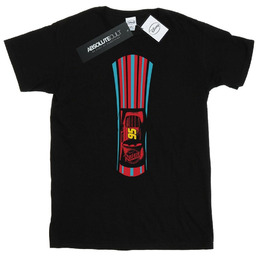 Disney Męska Koszulka Cars Lightning McQueen Stripes T-Shirt