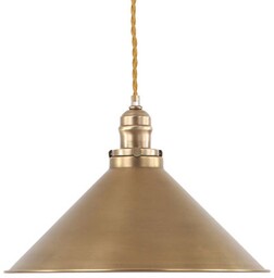 Elstead Stary mosiądz, lampa wisząca Provence