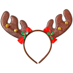 Widmann 01975 opaska na włosy rogi renifera,