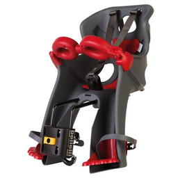 BELLELLI Fotelik rowerowy Freccia Przedni Rama 15kg Ciemnoszary