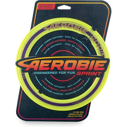 Aerobie Sprint Flying Sub Pierścień do Rzucania, Żółty,