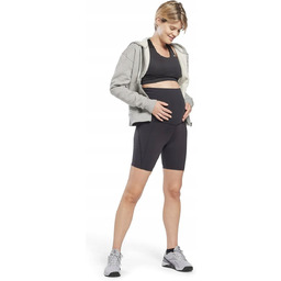 REEBOK LEGGINSY MATERNITY BIKE R.M/S CZARNE KRÓTKIE CIĄŻOWE
