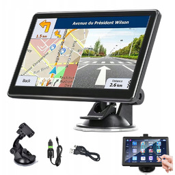 Nawigacja samochodowa Gps dla Ciężarówek Truck 7 Cali