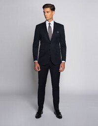 garnitur turro granatowy super slim fit