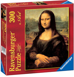Ravensburger, puzzle, Mona Lisa, 300 el.