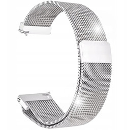 Bransoleta uniwersalna smartwatch 20mm zapięcie magnetyczne plecionka stal