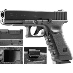 Pistolet wiatrówka Glock 17 BlowBack 4,5 mm BB