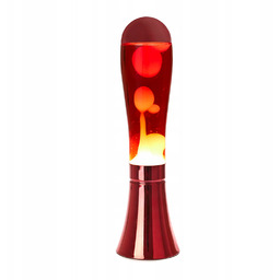 Lampka Lawa Lampa Lava 45cm Czerwona magma sieciowa