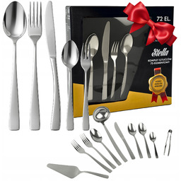 Komplet Sztućców Zestaw Sztućce Karl Hausmann Stella 72EL.