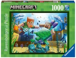 RAVENSBURGER Puzzle Minecraft Mozaika (1000 elementów)