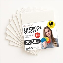 OFITURIA DIY Filc, miękkie elastyczne kolorowe tkaniny arkusze