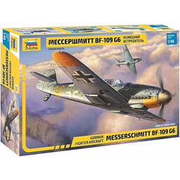 Zvezda 4816-1/48 Messerschmitt Bf-109 G6 niemiecki samolot myśliwski