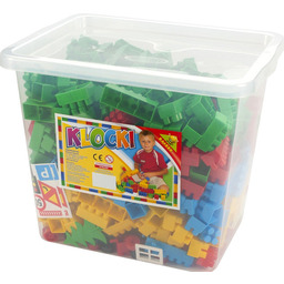 Klocki Duży Pojemnik, 500 el.