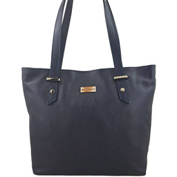 Shopper bag - Włoska duża torebka miejska skórzana