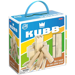 Gra zręcznościowa plenerowa Kubb Tactic