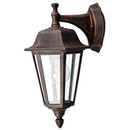Lindby - Lamina Ścienna Lampa Ogrodowa Rust