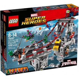LEGO Marvel, Super Heroes, klocki Spiderman Pajęczy wojownik,
