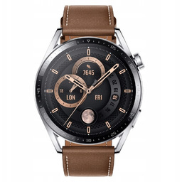Smartwatch Zegarek Huawei Watch GT3 brązowy Oksymetr SpO2