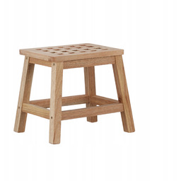 Taboret Relaxdays odcienie brązu 25,5 cm