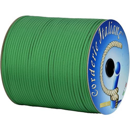 Paracord 550 Type III Basic, zielony 4 mm