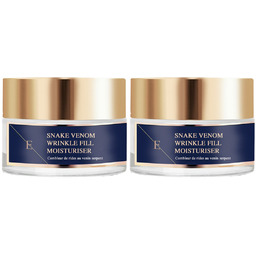 2x krem  nawilżający wypełniający zmarszczki z jadem