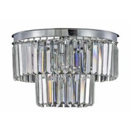Hereford Fall Mini Chrome - plafon kryształowy 30cm