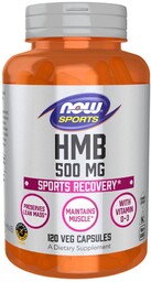 Suplement diety, Now Foods, Hmb 500 Mg, 120