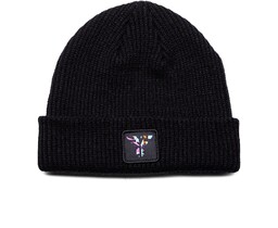 czapka zimowa FALLEN - Label Trademark Beanie Black