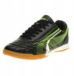 Buty Halowe Atletico Halówki Sportowe Piłkarskie Szyte Czarne
