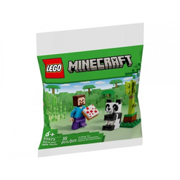 LEGO Minecraft 30672 Steve i mała panda