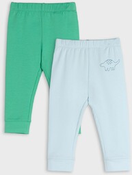 Sinsay - Legginsy 2 pack - Niebieski