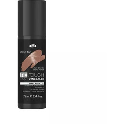 Lisap Retouch, spray koloryzujący do odrostów, ciemny blond,