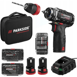 Parkside Pbspa 12 E4 Performance Akumulatorowa wiertarko-wkrętarka 2