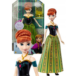 Mattel Kraina Lodu Lalka Śpiewająca Anna Frozen HMG45