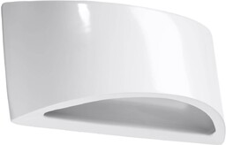 Sollux Biała lampa ścienna SL.1048 nowoczesny kinkiet