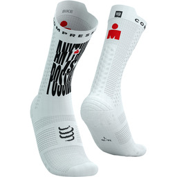 COMPRESSPORT Skarpetki rowerowe PRORACING SOCKS V4.0 BIKE IRONMAN