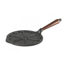 Skeppshult Patelnia do naleśników SERDUSZKA 22 cm, drewno