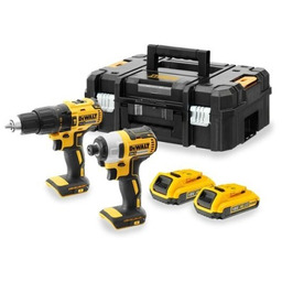 DeWALT DCK2060D2T-QW wkrętak zasilany/zakrętark udarowy Żółty