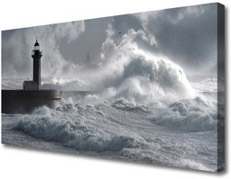 Obraz na Płótnie Latarnia Morska Natura