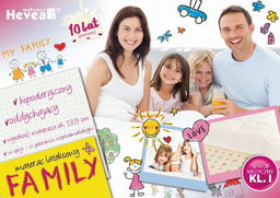 Hevea Family - materac lateksowy do spania