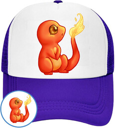 CZAPKA Z DASZKIEM POKEMON PIKACHU DLA DZIECI SIATKA